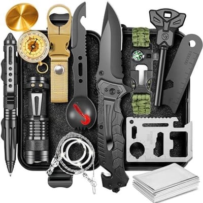 Survival Kit 14 Pcs - $24.99 (Free S/H over $25)