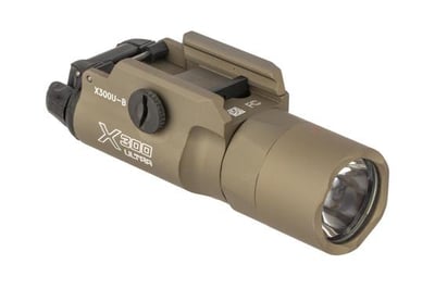 SureFire X300 Ultra Weapon Light T-Slot Thumbscrew Clamp 1000 Lumens Tan For Glock - $219.99 