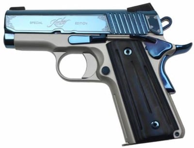 KIMBER Sapphire Ultra II 1911 9mm 3" 8rd Pistol w/ Night Sights Blue PVD w/ G10 Grips - $1239.98