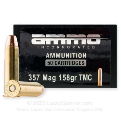 Ammo Inc. 357 Mag 158 Grain TMJ 1000 Rounds - $520
