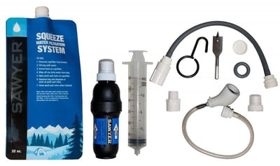 Sawyer Products SP181 PointOne All-in-One Filtration Kit with 32-Ounce Squeezable Pouch - $25.59 (Free S/H over $25)