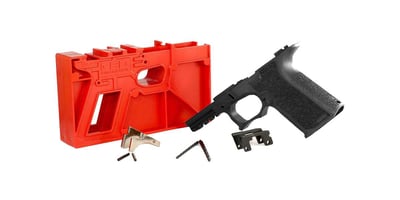 Polymer 80 PF940C 80% Compact Pistol Frame Kit Black For All Gen 3 Glock 19 & 23 - $149.99