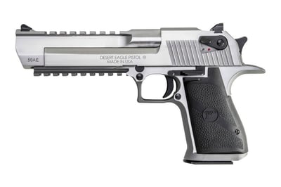 Magnum Research Desert Eagle Mark XIX Pistol DE50SR, 50 AE, 6", Polymer Grip, Stainless Finish, 7 Rd - $1769.00 (Free S/H on Firearms)