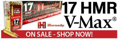 Hornady .17 HMR V-Max On Sale @ Midsouth Shooters Supply