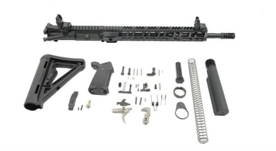 PSA Gen2 16" 5.56 NATO 1:7 Mid-Length Nitride 13.5" Lightweight M-Lok MOE EPT Rifle Kit w/ MBUS Sight Set - $499.99