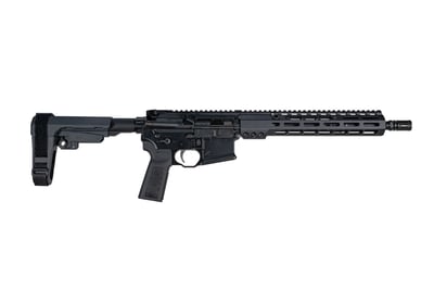 Sons of Liberty Gun Works M4-89 5.56 12.5" M-LOK Carbine Ambidextrous AR-15 Pistol w/ Grey SBA3 Brace - $1700