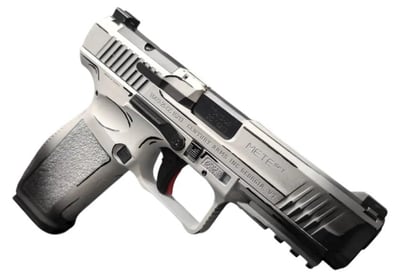 Canik METE SFT One Series Doodle 9mm 4.46" White/Black, 18-Round - $399.99 