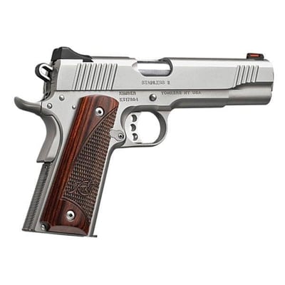 Kimber Stainless II .45 ACP 1911 Pistol, Satin Silver - 3200328 - $749.99