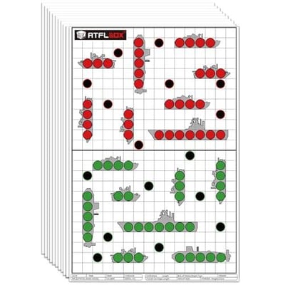 Atflbox 17x25 Inch Battle Target, Highly Visible and Bright Game Targets (50 Pack) - $18.66 + FREE Shipping