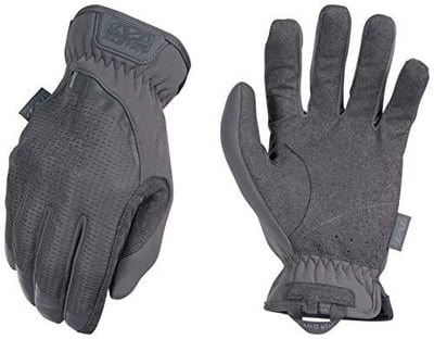 Mechanix Wear: FastFit Tactical Gloves with Elastic Cuff for Secure Fit, Work Gloves with Flexible Grip for Multi-Purpose Use, Durable Touchscreen Capable Safety Gloves for Men (Grey, Medium) - $12.99 + FREE Shipping
