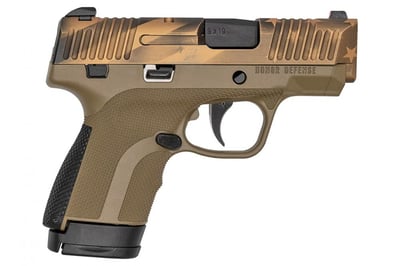 Honor Defense Honor Guard 9mm Sub-Compact Pistol with FDE Frame and Bronze USA Cerakote Slide (Blemished) - $369.99 (Free S/H on Firearms)