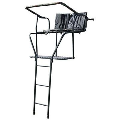Buffalo Outdoor 16 ft. 500 lb. Metal Deluxe 2-Person Deer Hunting Ladder Tree Stand - $99 + Free Shipping