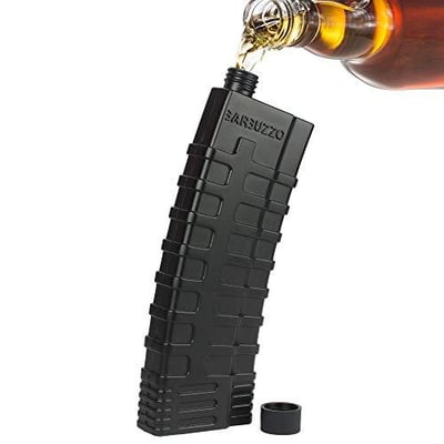 Barbuzzo AR-15 Flask 7-Ounce Hip Flask Replica Magazine Flask - $11.95 (Free S/H over $25)