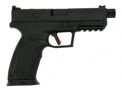 SDS Imports Tisas PX-9 Gen3 Duty Black 4.69" Threaded 9mm Blue/Black, 20 Rounds, Adjustable Sights - $265.05