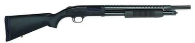Mossberg 500 12 Gauge 18.5" 5+1 Rounds Drilled & Tapped Black - $349.98