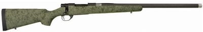 HOWA Model 1500 6.5 Creedmoor 24" 5rd Bolt Rifle w/ Carbon Fiber Threaded Barrel Green / Black - $1099.99 
