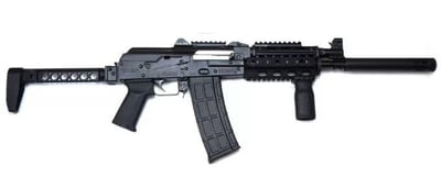 ZPAP85 AK Rifle 5.56x45 16" Quad rail MI LWS Stock 30rd Magazine Black - $1249.99 (S/H $19.99 Firearms, $9.99 Accessories)