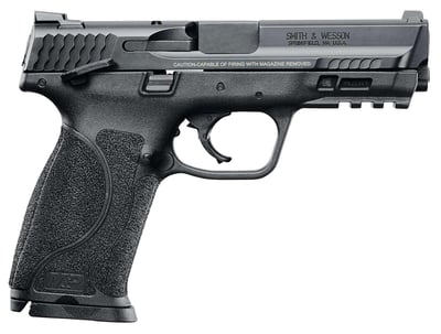Smith & Wesson M&P M2.0 9mm 4.25" 17+1 Black Stainless Steel Black Interchangeable Backstrap Grip - $365.73 