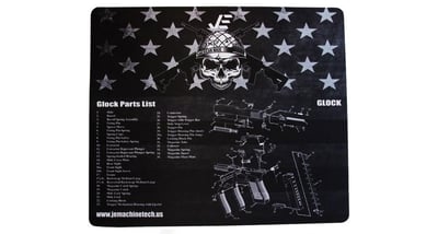 JE 18.5" x 16" Cleaning Mat with Glock Imprint Cleaning Mat - $11.99 