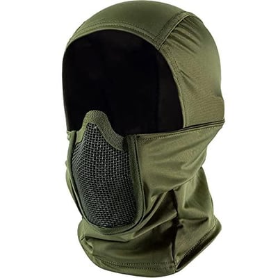 ONETIGRIS Balaclava Mesh Mask, Ninja Tactical Mask with Full Face Protection for Outdoor (Olive, Multicam, Black, Tan) - $23.98 + FREE Shipping