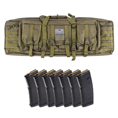 PSA 36" Rifle Bag, ODG & 7 Magpul PMAG 30rd GEN 2 5.56x45 Magazines - $99.99 