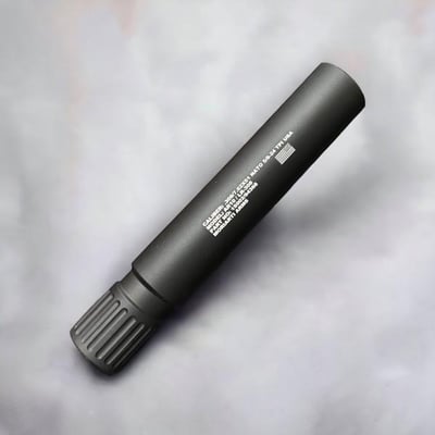 AR-15 7" Thread On Fake Suppressor, Nitride, 1/2X28, G2 - $59.95