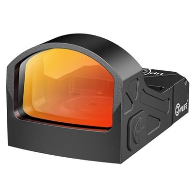 42% off CVLIFE WolfCovert 4-Reticle Red/Green Dot Sight for RMR, 32 MOA Circle & 3 MOA Dot Motion Awake 2000G Shockproof Open Reflex Sight, Optics for Full-Sized Pistol with Adapter for MOS & 21MM Picatinny w/code TBXBEVKB + FREE Shipping