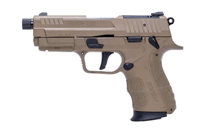 Retay Usa RXP22 22LR Flat Dark Earth Semi-Auto Pistol with Threaded Barrel - $199.99 
