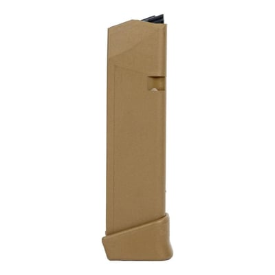 Glock 19X Magazine 9mm 19rd, Coyote Tan - $29.99 
