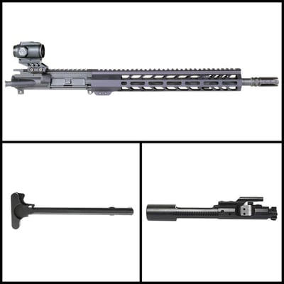 MMC 14.5" 5.56 NATO 1:7T Complete Upper Build Kit Featuring Rise Flash Hider - $474.29 w/code "BUILDIT" + Free Gauntlet Arms X30 Red/Green/Blue Dot Sight With Cantilever Mount (Auto added to cart)
