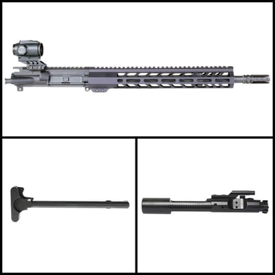 MMC 14.5" 5.56 NATO 1:7T Complete Upper Build Kit Featuring Rise Flash Hider - $474.29 w/code "BUILDIT" + Free Gauntlet Arms X30 Red/Green/Blue Dot Sight With Cantilever Mount (Auto added to cart) 