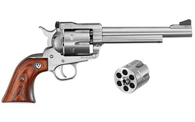 RUGER BLKHWK 357MAG/9MM 6.5" STS 6RD -No sales tax, NO credit card fees- $856.89