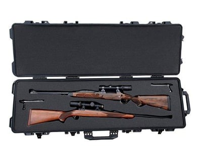 Boyt Harness Company Heavy Duty H51 Double Long Gun Case, 53.5" x 17.25" x 7", Black - $199.49 (Free S/H over $49 + Get 2% back from your order in OP Bucks)