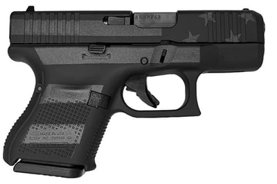 Glock 26 Gen5 9mm Subcompact Pistol with Black Stealth Flag Cerakote Finish - $579.99 (Free S/H on Firearms)