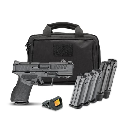 Springfield Echelon 4.0C Gear Up 9mm Pistol w/ (3)15rd / (2)18rd Mags and CT Optic, Black - $579.99 