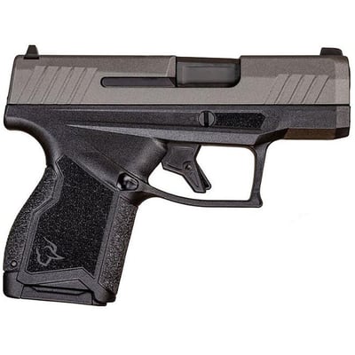 Taurus GX4 9mm, 3" Barrel, Fixed Sights, Tungsten Slide, Black, 11rd - $219.99 