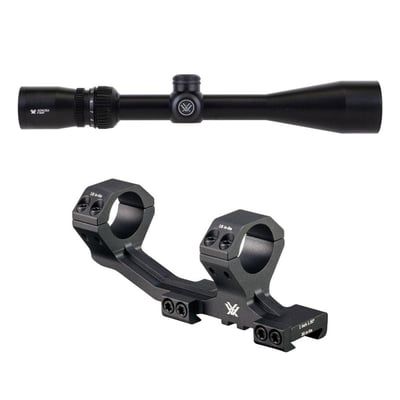 Vortex Sonora 4-12x44mm Rifle Scope & Vortex Sport Cantilever Mount - $129.99