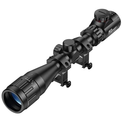 30% off EZshoot 3-9x40 AO Rifle Scope - Dual Illuminated Reticle 22 Scope for Hunting - 1 Inch Tube Long Range SFP Riflescopes with 20mm Scope Rings w/code SCOPE265 - $30.79 + FREE Shipping