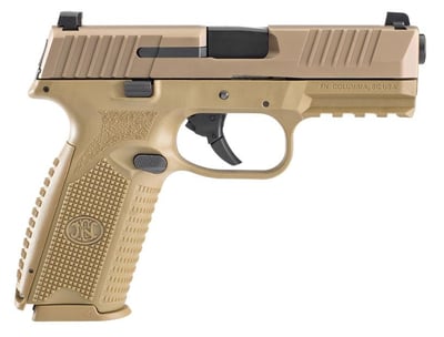 FN 509 FDE 9mm 4" Barrel 10-Rounds - $419.99 ($19.99 S/H on Firearms / $15.99 Flat Rate S/H on ammo)