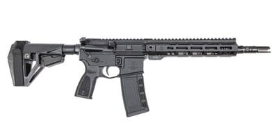 PSA Sabre-15 Forged 11.5" 5.56 Pistol w/Rifle Speed Gas Block and SBA-5 Brace, Black - $997.49