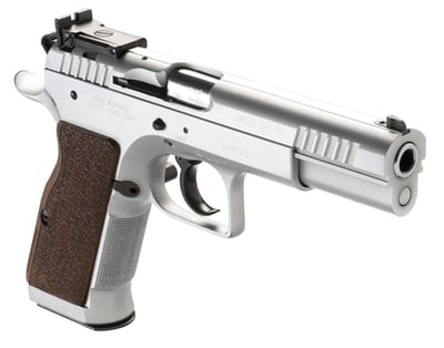 Italian Firearms Group Limited Pro 9mm 4.80" 16+1 Hard Chrome Brown Polymer Grip - $999.99