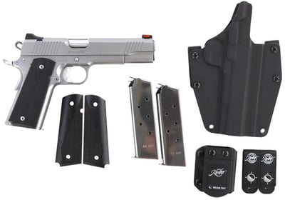 Kimber 1911 Stainless II 45 Acp Club Bundle - $711.99 