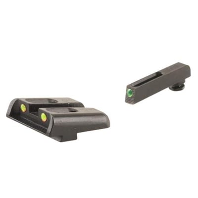 TRUGLO TFO Handgun Sight Set Glock High Green/Yellow Rear - $50.3 + FREE Shipping