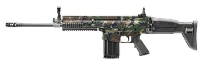 FN SCAR 17S NRCH .308 Win 16.25" 20rd Woodland Camo - $2868 