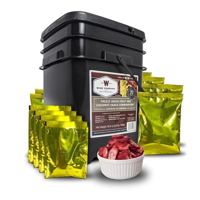 Wise Company Freeze Dried Fruit and Gourmet Snack Combination-120 Servings - $69.50 shipped (Free S/H over $25)