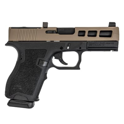 PSA Dagger Compact 9mm Pistol With SW1 Extreme Carry Cut RMR Slide & Non-Threaded Barrel, 2-Tone Flat Dark Earth - $369.99