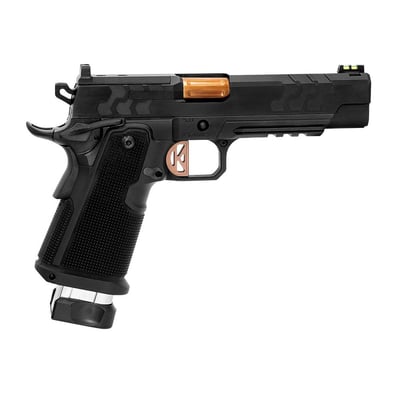 Kimber 2k11 (OR) 9mm 5" (1) 17 Rd and (2) 20 Rd Magazines Brush Polish Flats W/DLC Coating Stainless Steel Aluminum Grip Pistol - $1588.88 + Free Shipping