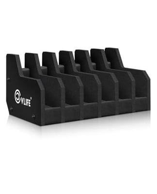 40% off CVLIFE Foam Pistol Rack for Gun Safe Shelf Pistol Holder Gun Safe Cabinet Accessories Handgun Rack Pistol Stand for Storage 6 Slots 8 Slots w/code XPTBGR9B + FREE Shipping