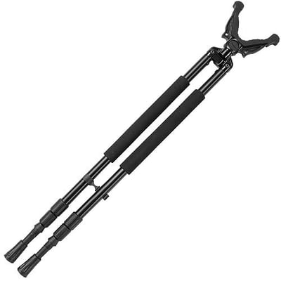 50% off Hunting Bipod, Shooting Tripod, Adjustable Shooting Bipod with 360° V Yoke Rest, Twist Lock, Lightweight Aluminum Frame, High Density Foam Handle and Spike Feet w/code BQCBIQPM - $19.99 + FREE Shipping