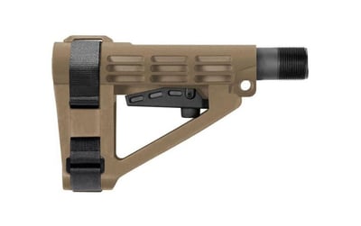 SB Tactical SBA4 Pistol Stabilizing Brace, Flat Dark Earth - SBA4-02-SB - $99.99 w/code "SBT" + Free Shipping